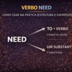 Verbo NEED: como usar na prática (estrutura e exemplos)