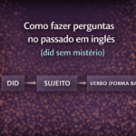 Como fazer perguntas no passado em inglês (did sem mistério)