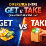 Diferença entre GET e TAKE: quando usar cada um?