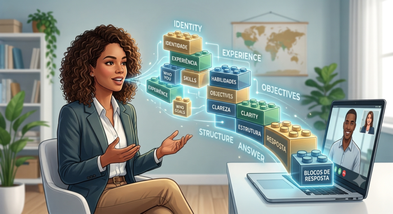 Inglês para entrevista de emprego internacional: frases e lógica